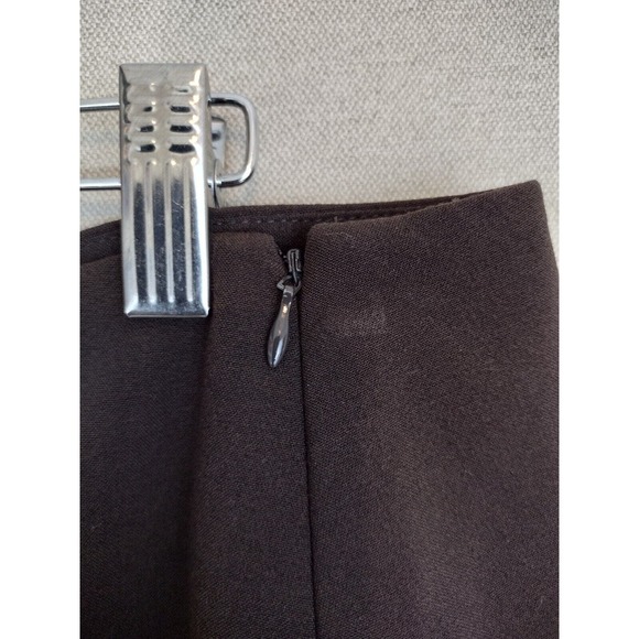 RQT Skirt Women's Size 12 Brown Dark Academia Preppy Minimalist Classiccore Mini - Picture 4 of 5